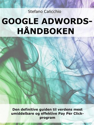 cover image of Google Adwords-håndboken
